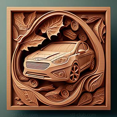 3D мадэль Ford S Max (STL)